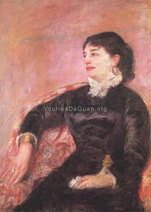 Portrait of an Italian Lady - 玛丽·史帝文森·卡萨特